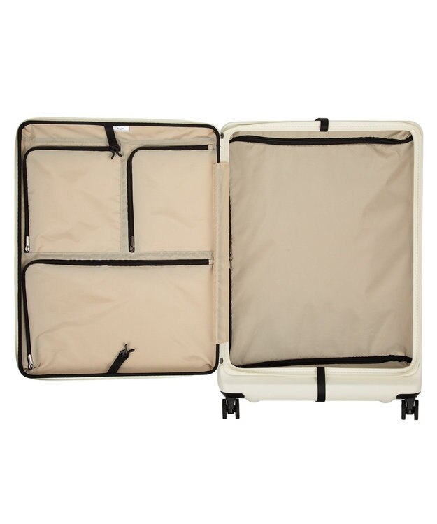 ACE BAGS & LUGGAGE ACE エスカレラ スーツケース 87L 完全フロントオープン 05653 エース アイボリー