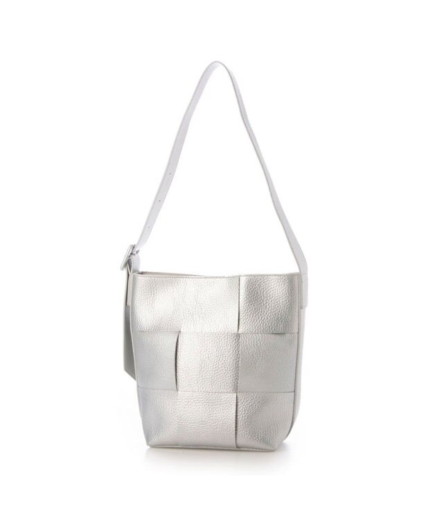 UNBILLION カシュカシュ cachecache / イントレチャートショルダーバッグ シルバー