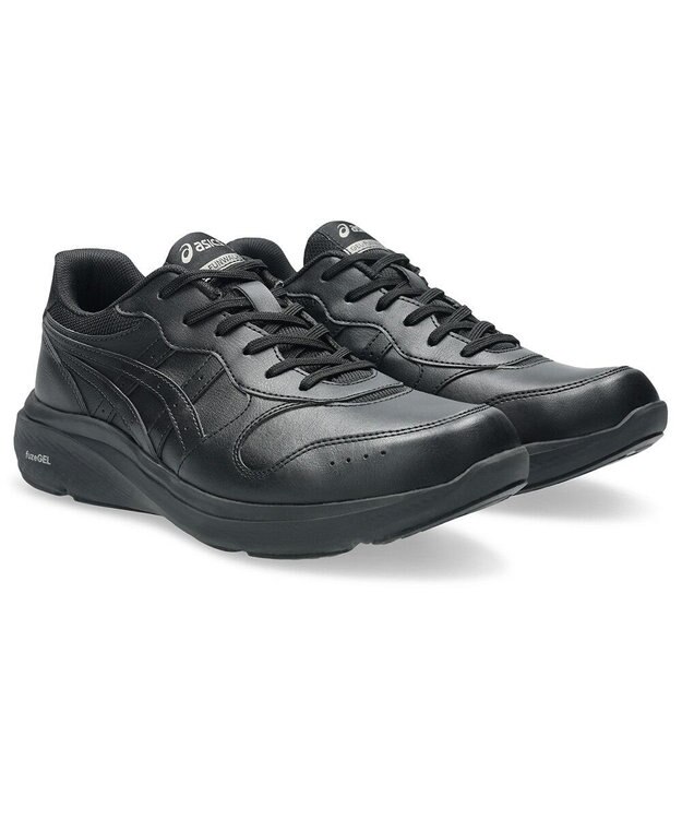 ASICS WALKING ゲルファンウォーカー メンズ 4E相当 ブラック×ブラック