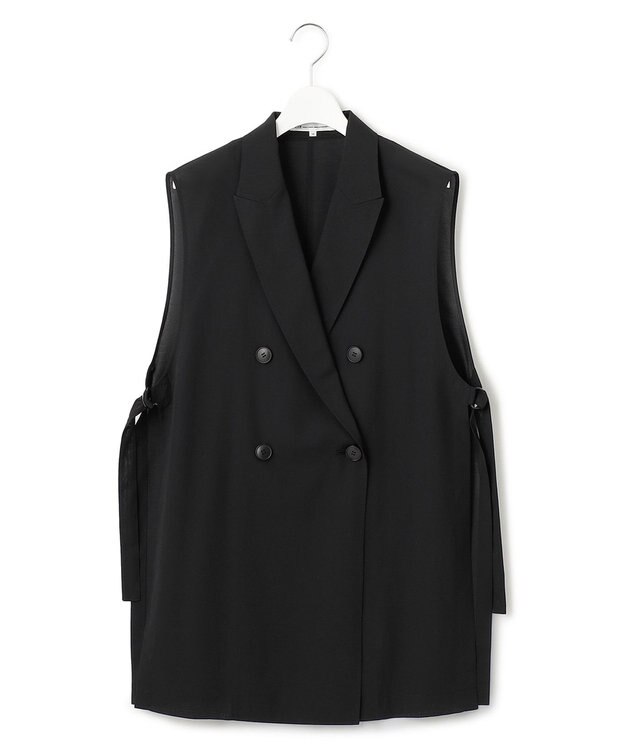 23区 【洗える】シアー ジレ ブラック系