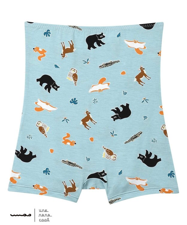 une nana cool MADE WITH 京都市動物園 ハラマキ付きショーツ GY