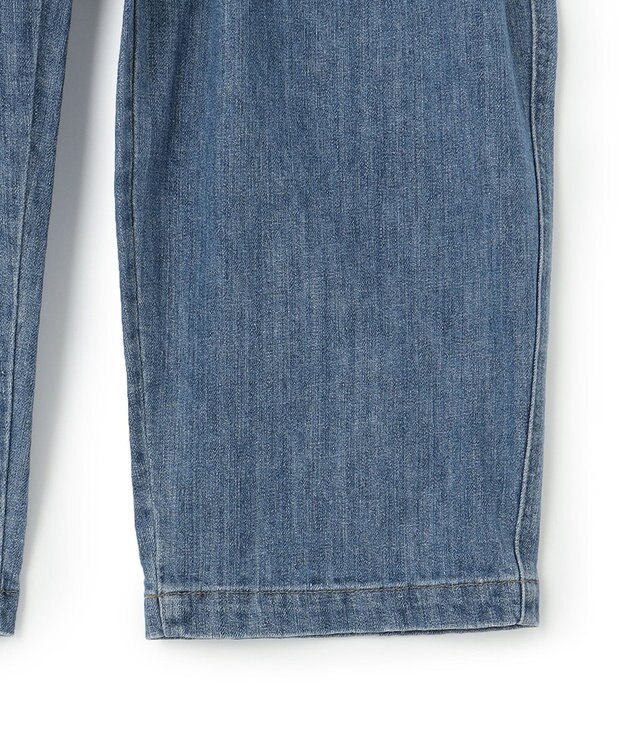 J.PRESS YORK STREET 【UNISEX】デニムワイドパンツ スカイブルー系