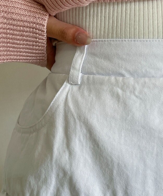 WEGO バルーンミニスカパン ホワイト