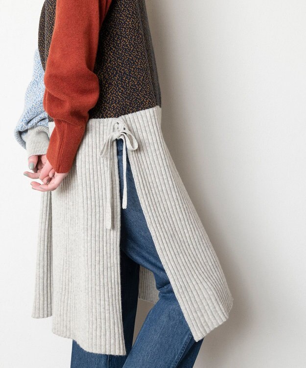 TRICOTE メランジニットワンピース 80IVORY