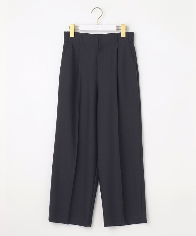 ANY SIS 【WEB・一部店舗限定】褒めらレディ ワイド パンツ ネイビー