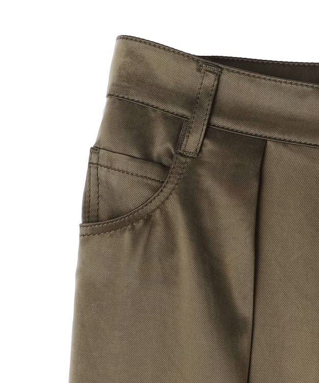 BEIGE， FRANKLIN / ドレープタックワイドパンツ Khaki