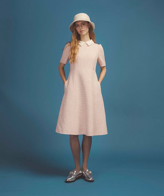 TOCCA 【サイズ調整可】RIBBON KNOT WOOLY BUCKETHAT バケットハット アイボリー系