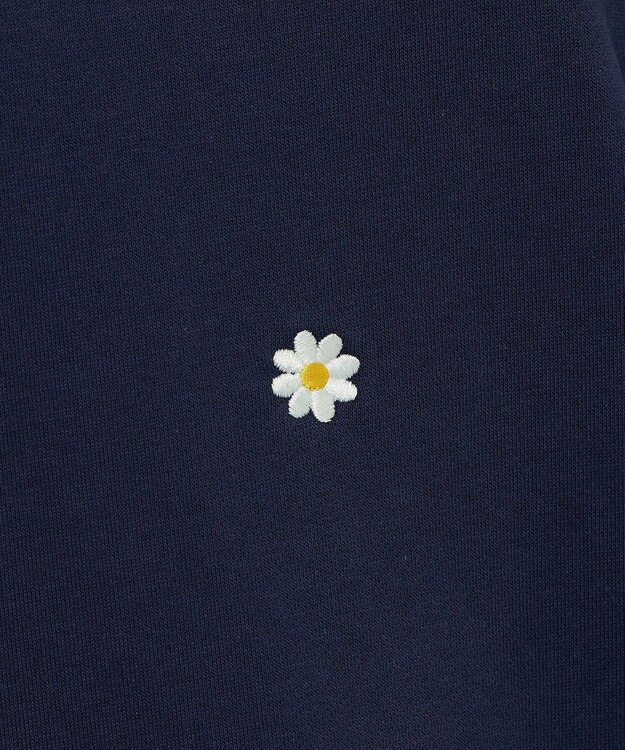 Green Parks ・ｓｗｉｎｇ　ｂｙ　デイジー刺繍スウェット Navy