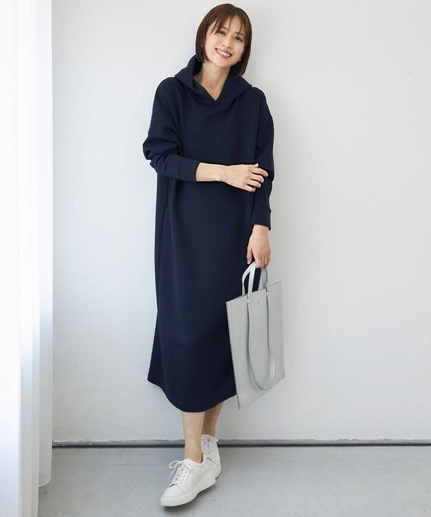 自由区 PUコンパクトトート バッグ シルバー