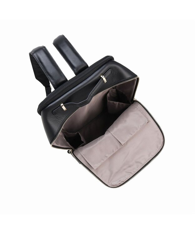 ACE BAGS & LUGGAGE 【雑誌掲載】 Jewelna Rose ウェールズ リュックサック A4サイズ 13.3インチPC収納 本革 11925 ジュエルナローズ 通勤 ブラック