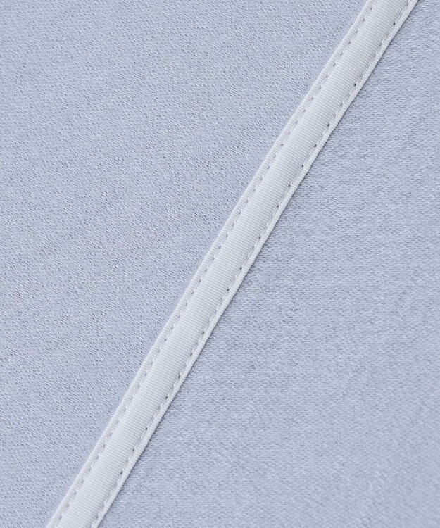 23区 【洗える】ウールミルドジャージー カットソー ダルブルー系