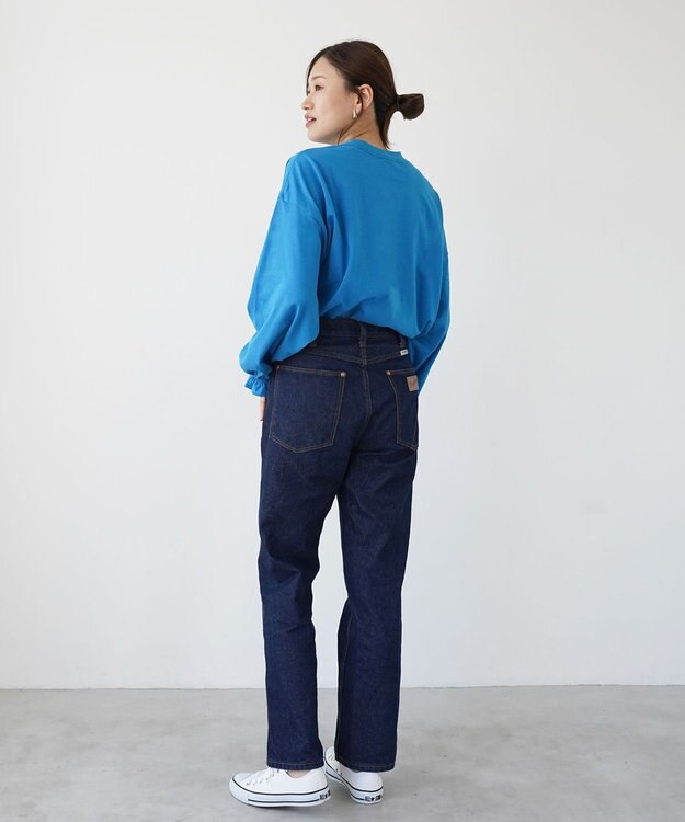 HAAG スマイルコットン LONG SLEEVE SHIRTS カットソー ブルー