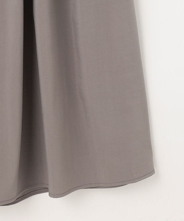 ANY L 【洗濯機可能/接触冷感/UVケア/イージーケア/ウエストゴム】清涼リラックススカーチョ グレー