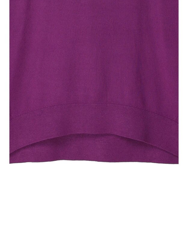 CRAFT STANDARD BOUTIQUE とてもちクルーネックニットプルオーバー Purple