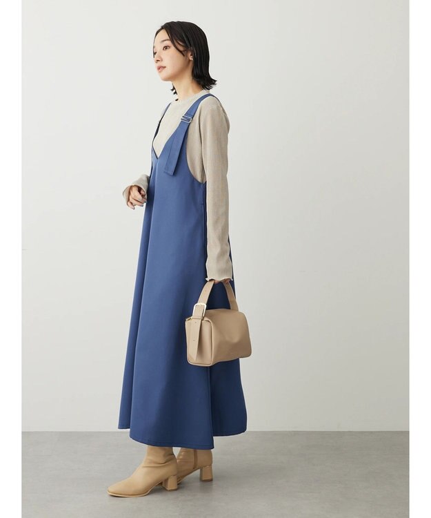 Green Parks ・ＥＬＥＮＣＡＲＥ　ＤＵＥ　Ｖネックジャンスカ Blue