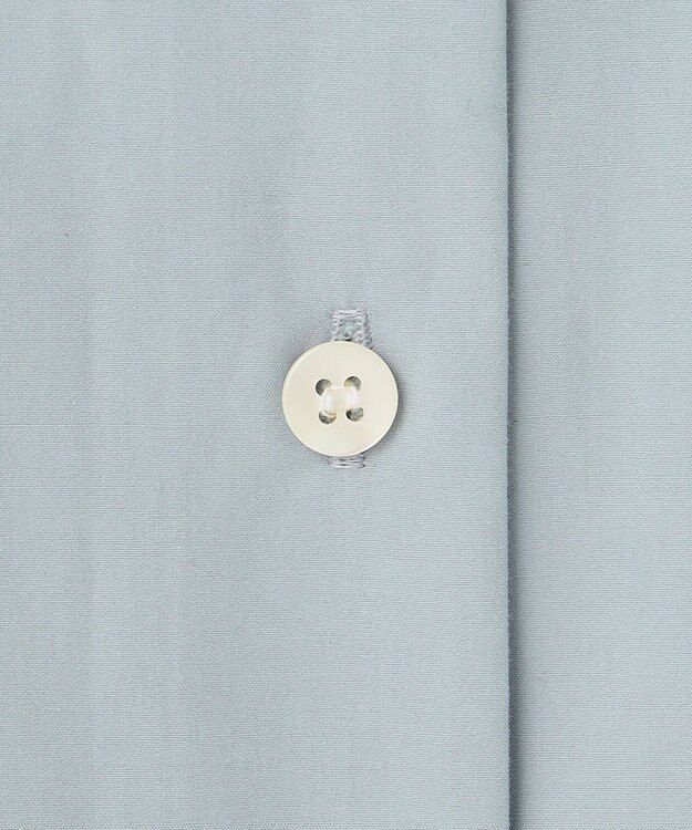 23区 【23区 | 5525gallery】コットンタイプライター バンドカラー シャツ サックスブルー系