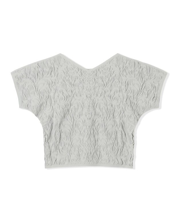 Chacott 【ノーソーイングニット】ノーソーイングコンパクトTシャツ エバーグリーン