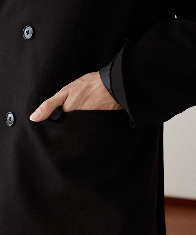 WEGO TRダブルブレストテーラードジャケット ブラック