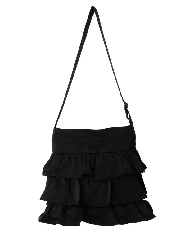 AMERICAN HOLIC フリルティアードＢＡＧ Black