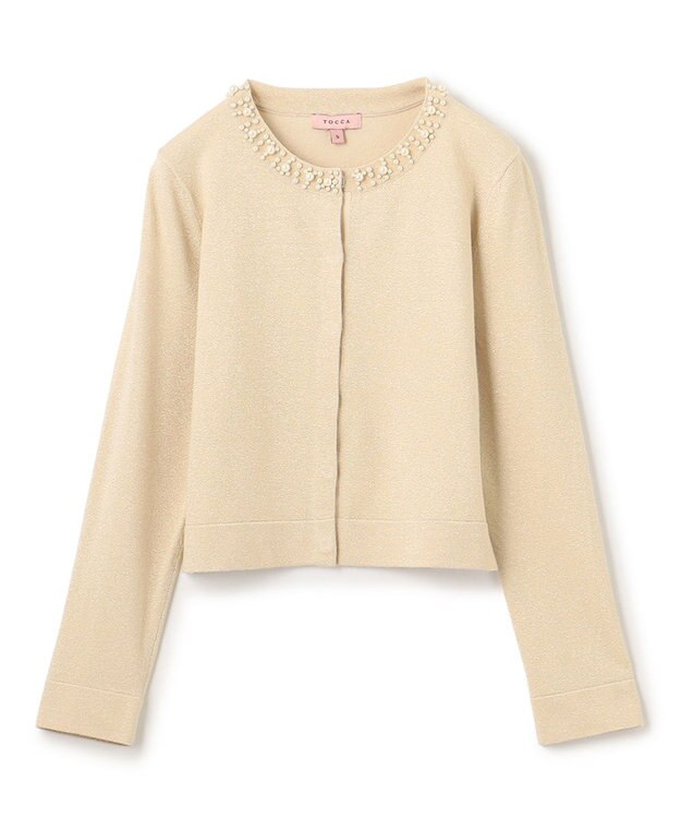 TOCCA SAND CASTLE カーディガン ゴールド系