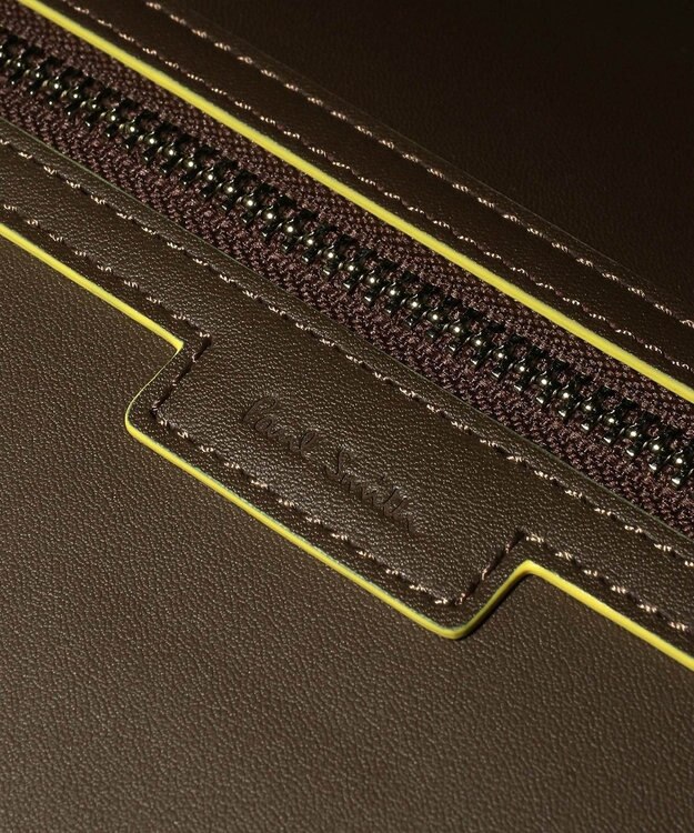Paul Smith ロゴエンボス ミニショルダーバッグ ダークブラウン