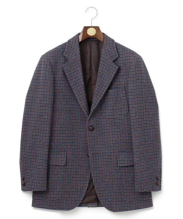 J.PRESS MEN 【MORGADO】 ガンクラブツイード ジャケット/総裏 ブルー系3