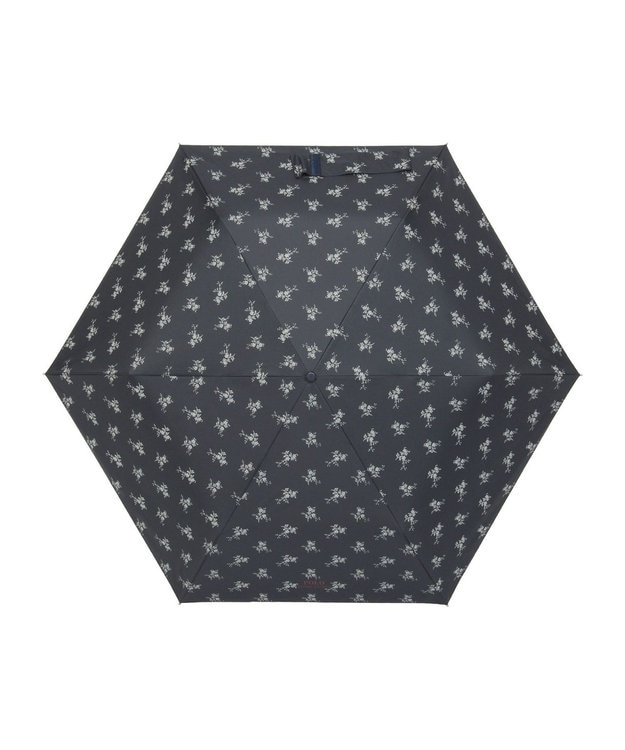 ポロラルフローレン　新品　折りたたみ傘　花柄　遮光遮熱　ポニー　レース　刺繍 遮熱・遮光】POLO RALPH LAUREN(ポロ ラルフローレン)フローラル