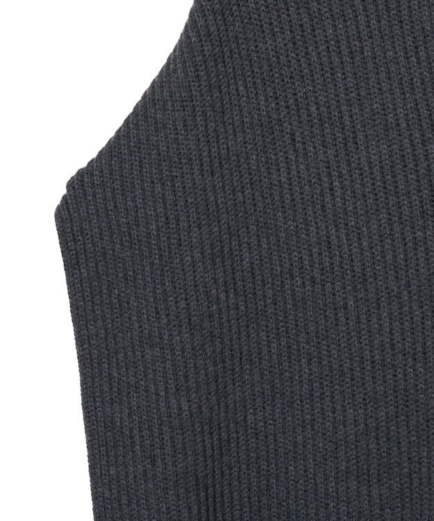 JOSEPH ニューカーディガンステッチボタンスカーフ Smoke