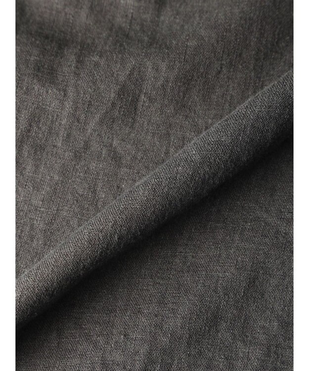 CRAFT STANDARD BOUTIQUE 【キナリノ別注】リネンレーヨンワイドパンツ Charcoal Gray