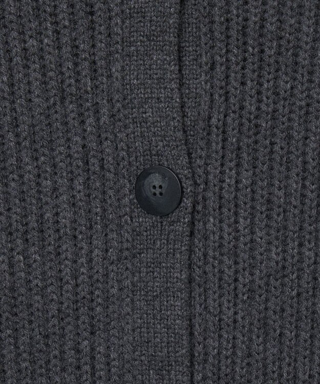 JOSEPH ニューカーディガンステッチボタンスカーフ Smoke