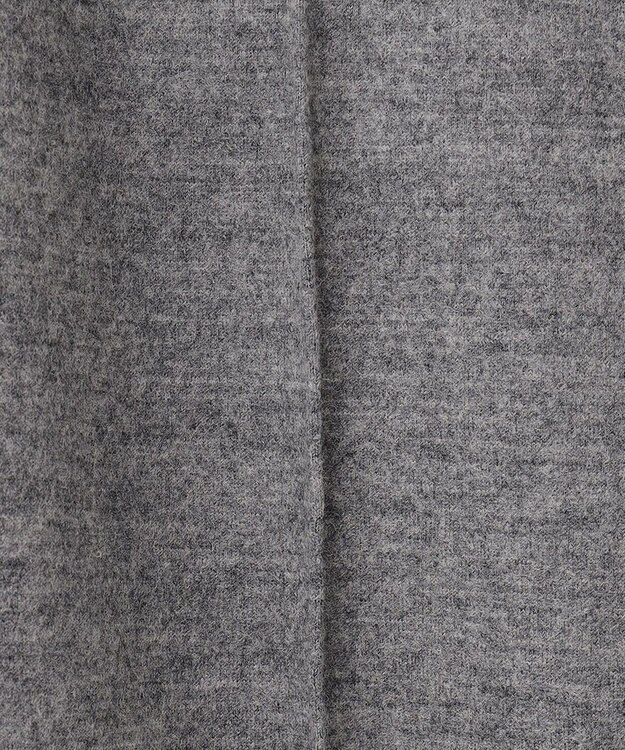 ICB ウールミルドジャージー ワイドストレートパンツ グレー系