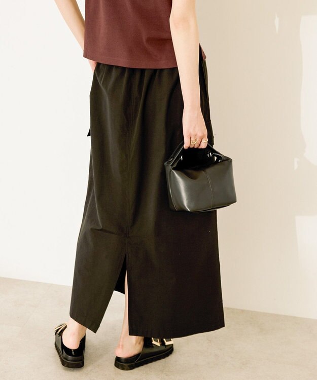 AMERICAN HOLIC ドロストカーゴタイトスカート Black