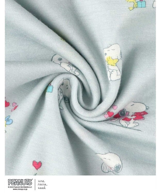 une nana cool 【スヌーピー】PEANUTS × une nana cool ハラマキ付きレギンス SNOOPY GY