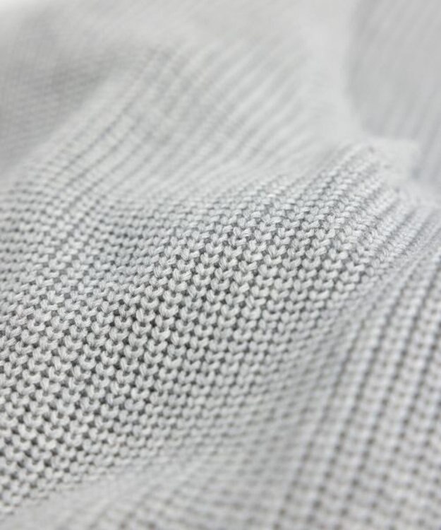 LENO V NECK ONEPIECE　Vネックニットワンピース HEATHER GRAY