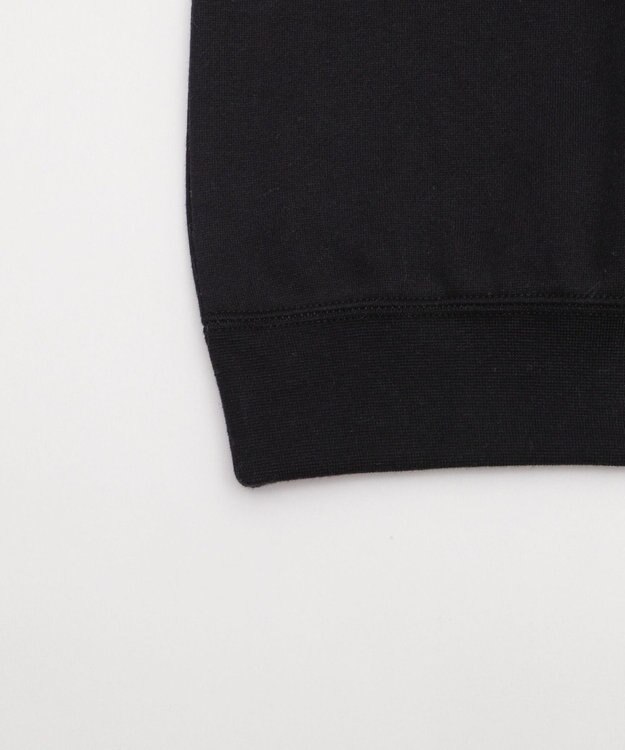 WEGO 【ユニセックス着用ITEM/MLサイズ展開】ハートモチーフプルオーバー ブラック