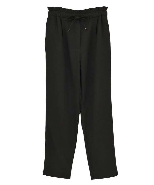 earth music&ecology ＴＲテーパードパンツ Black