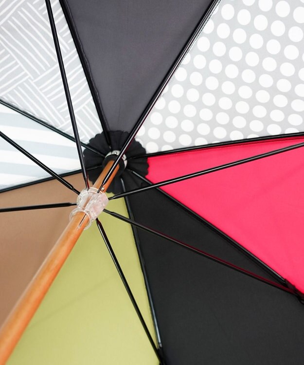 +RING レディース向け プラスリング 晴雨兼用（長ショート） MLT T1297 マルチカラー