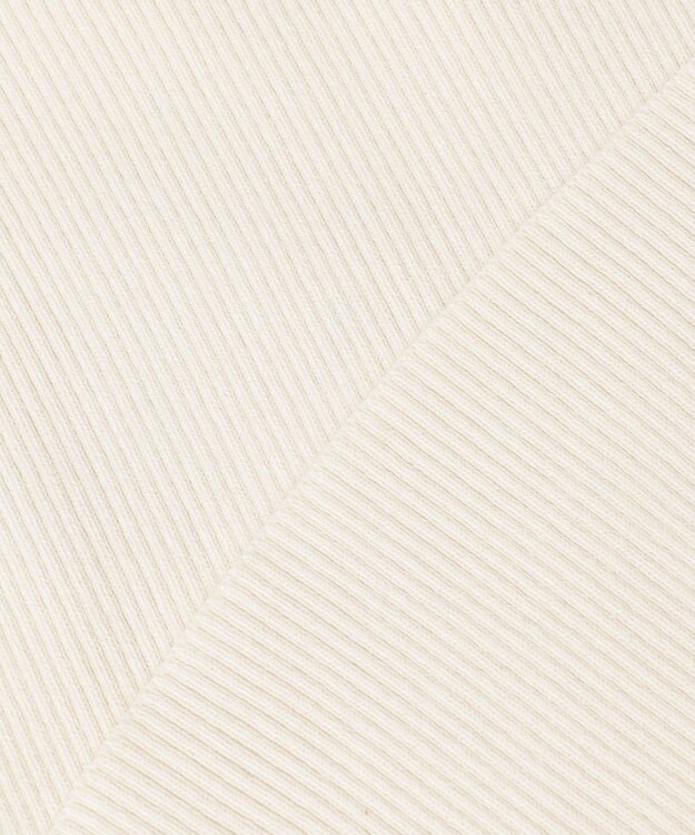 uncrave リブ ハイネックニット（uncrave STANDARD） エクリュ