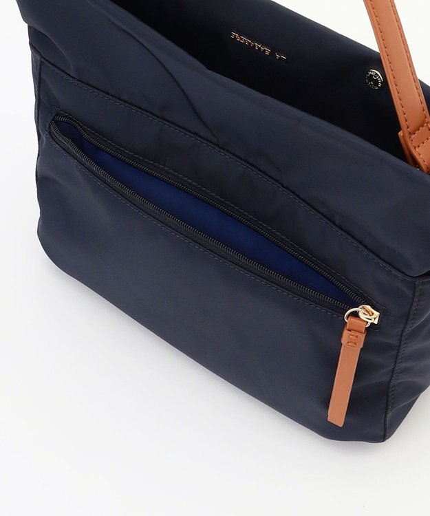 LA BAGAGERIE ダブルフロントポケット2WAYショルダー ネイビー