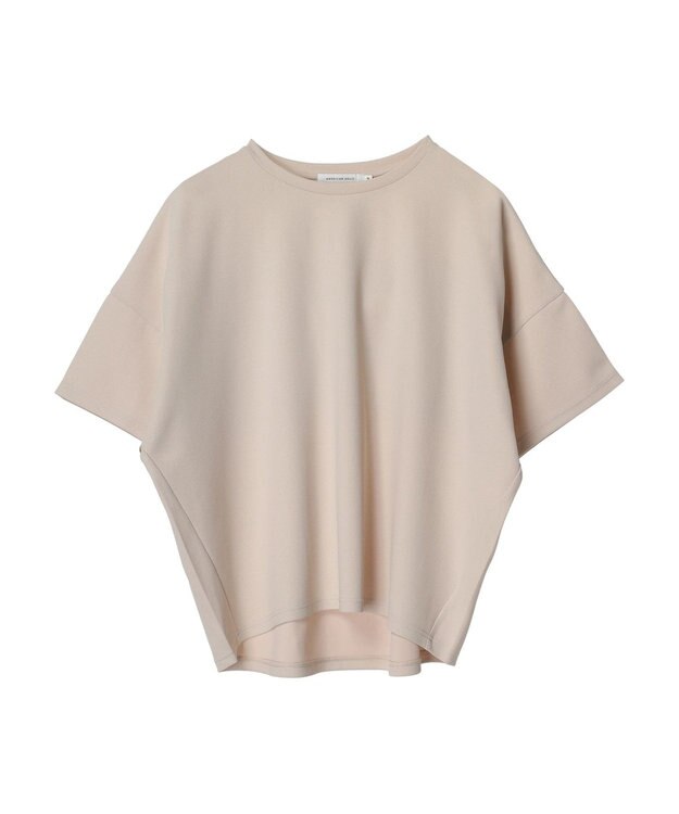 AMERICAN HOLIC 接触冷感バックフレアポンチプルオーバー Gray Beige