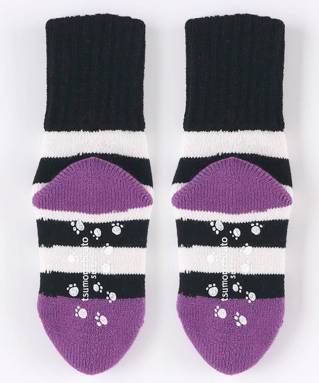tsumori chisato SLEEP ツモリチサト ソックス あったか レディース UEY666 /ワコール ブラック