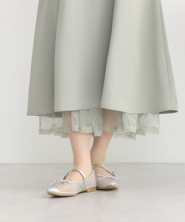 earth music&ecology SET2点レースワンピース＋キャミワンピース ミント