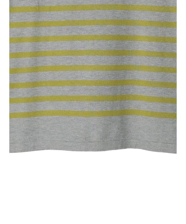 CRAFT STANDARD BOUTIQUE とてもちボーダーニットプルオーバー Gray Mixture