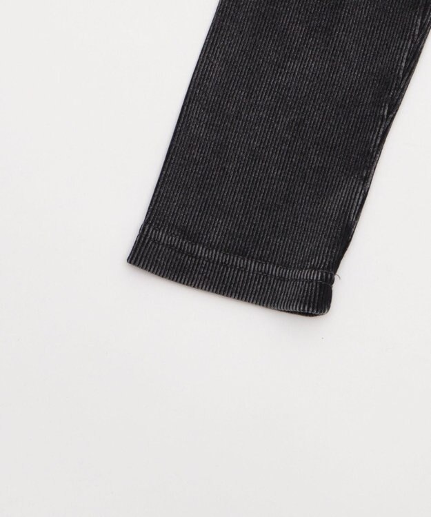 WEGO ヴィンテージウォッシュネックリボントップス スミクロ