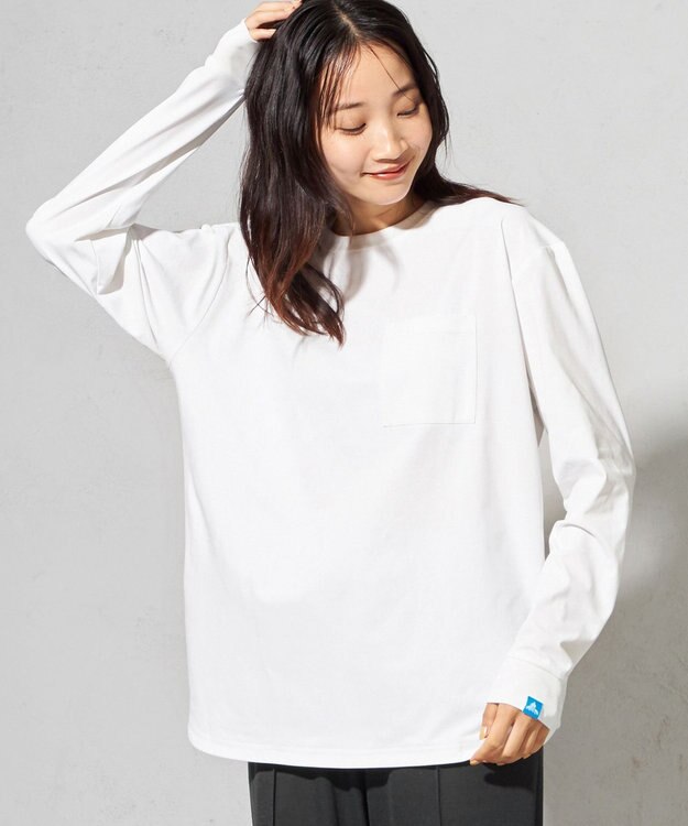 SHARE PARK LADIES 【UNISEX】UVカット アートコラボロングTシャツ〈Hammock〉（S・Mサイズ） ホワイト