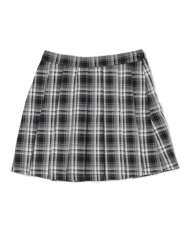 WEGO 【SCHOOLITEM/SMLサイズ展開】スクールプリーツスカート ブラックチェック2