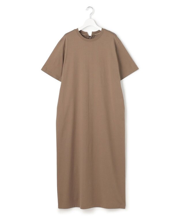 23区 【SLOW/一部店舗限定】ヴィンテージライクジャージー T ワンピース モカ