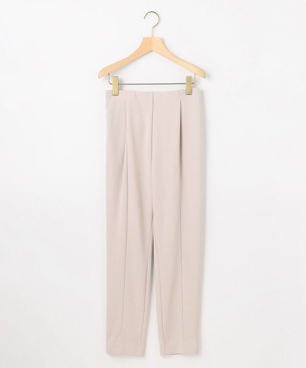 組曲 S 【ご好評につき追加生産！】ジョーゼットジャージースタイルアップ パンツ ベージュ系