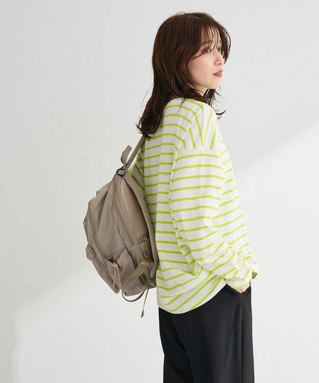 Green Parks サイドタックプルオーバー Lime Green