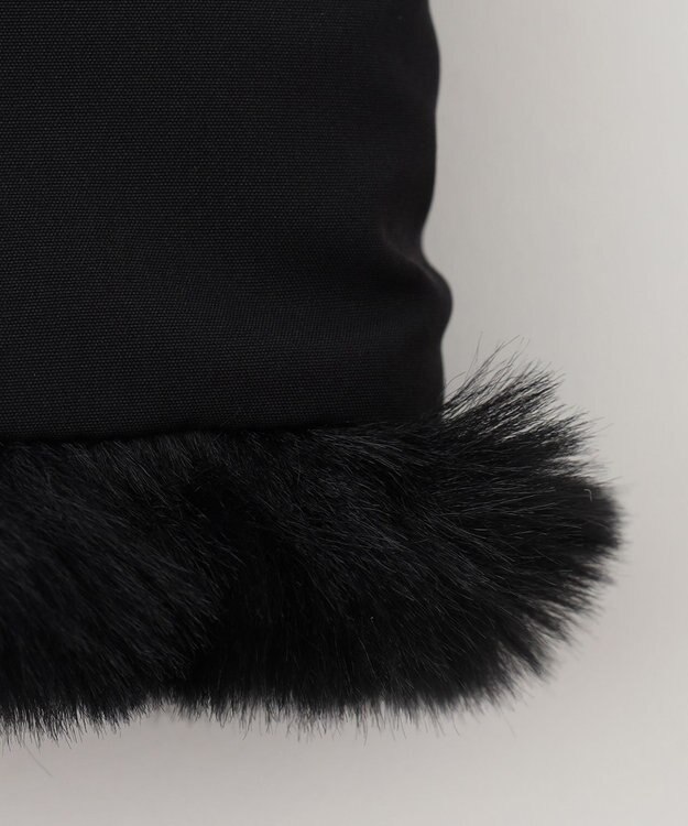 PW CIRCULUS 【手洗い可/裏起毛/2WAY】【UNISEX】リバーシブル ネックウォーマー ブラック系